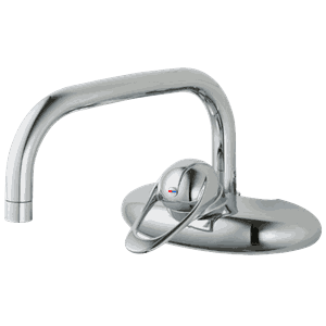 FMM 9000E VEGGBATTERI UTEN TUT UTLØP OPP ELLER NED