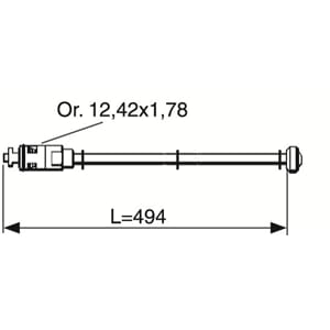 FMM SPINDEL FOR SELVDR.VANNUTKASTER