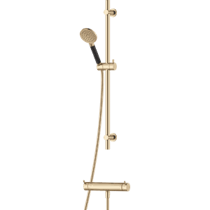 INXX II shower kit Børstet messing, 150 c/c