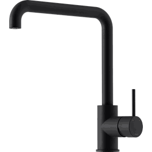 INXX II sharp, kjøkkenbatteri Sort matt, u-tud, 3/8