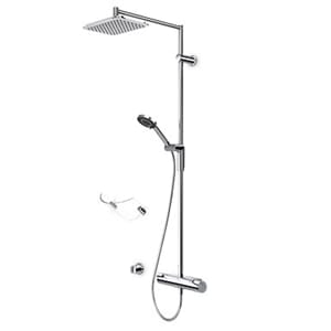 OPTIMA DUSJBATTERI MED RAIN SHOWER