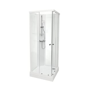 Dusjkabinett SOFIA rett basic 80x80