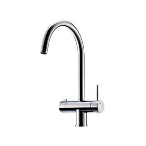 SK184 Krom Kjøkkenbatteri m. avst.