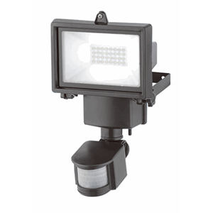 Solcelledrevet utelampe med sensor