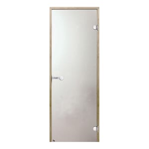 Badstuedør Harvia - frostet glass, satin