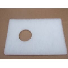 Filtermatte topp for takvannfilter