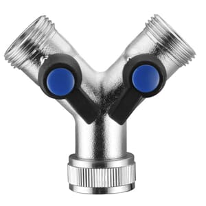 Y-kuleventil 3/4" m/avst.