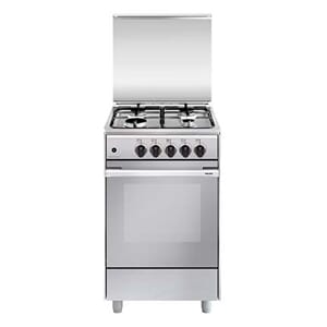 Gasskomfyr Elegance - rustfri, 53cm