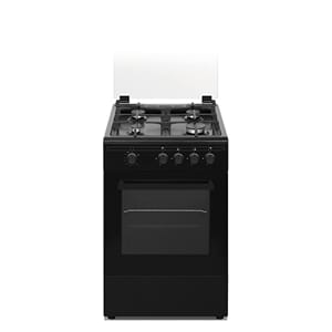 Gasskomfyr Chef Pro - sort, 50 cm