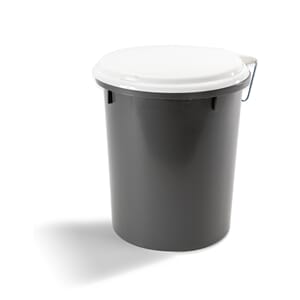 Tørrklosett 38 liter grå