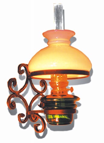 Smijernslampe og lysestake