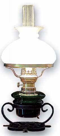 Messing bordlampe