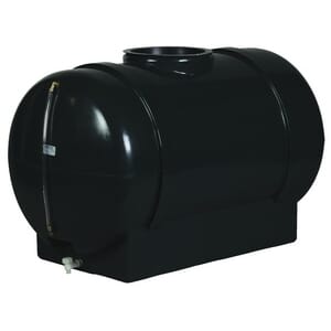 Sisterne liggende m/nivåmåler - 500 liter