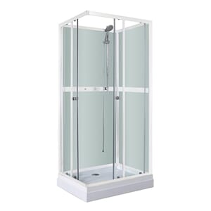 Dusjkabinett Jasmine - 90 x 70 x 195 cm V