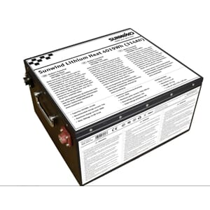 Batteri Sunwind Lithium Heat 314At / 4019 Wt