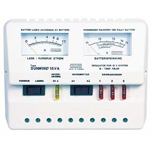 Solcelleregulator Sunwind 16VA