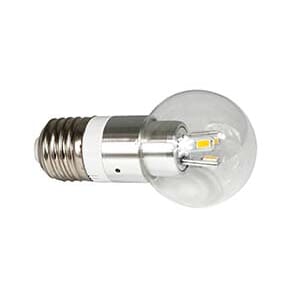 LED-pære - 60 mm, E27, 3 watt