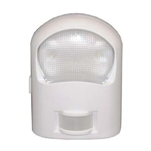 LED-lampe med bevegelses-/lyssensor