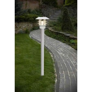 Solcellelampe Pullert hvit, Furuliden