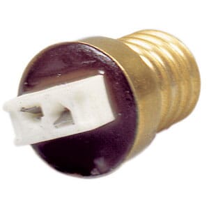 Overgang E14 sokkel til G4 halogenpære