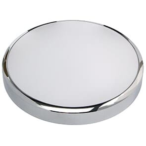 Taklampe Design Round Chrome