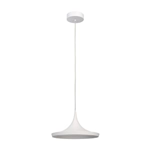 Taklampe Design Retro White