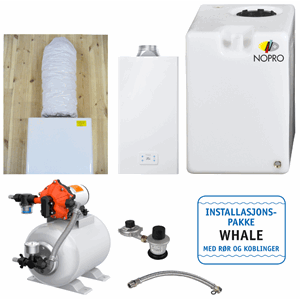 Vannpakke Pro - 12 volt/ gass