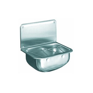 INTRA UTSLAGSVASK GUB1 FOR VEGG MED BAKPLATE OG VEGG