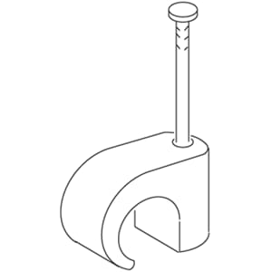 CLIPS TC 10-14 E100 HVIT SF