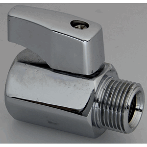 Mini kulev 1/2" i-u med hendel 7910003