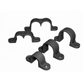 12 SANIPEX PLAST KLAMMER ENKEL F/1 RØR