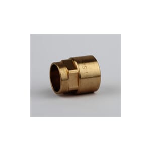 22 mm x 3/4 rødg. overg.muffe