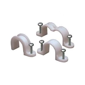 25 mm Klammer dobbelt - sort