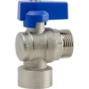 KULEVENTIL VINKEL M/HENDEL TIL FORDEL 3/4 INV/UT