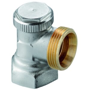 3/8 RETURVENTIL VINKEL U/KUPLING