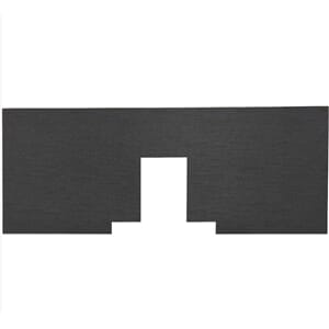 SKUFFEMATTE SVART 80 ØVRE SKUFF STD