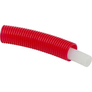 Rør i rør 15mm x 2,5mm, kveil a 25 mtr rød