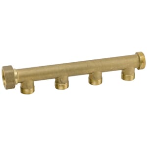 Fordeler 3/4" med 4 avstikker 1/2"