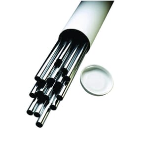 10x0.8mm glød.forkr. kobberrør lengde a 2 mtr