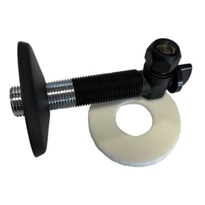 1/2X10 ALBUE M/AVSTENGNING SORT ROTH