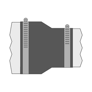 98-114 X 70-88 EPDM OVERG.KOBLING KON MA-SYSTEM