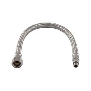 BF Rustfri slangeforb.silikon 3/8x1/8x0,35m