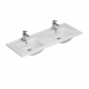 1904 Voss servant dobbel, 121x45,5x1,8 cm, hvit