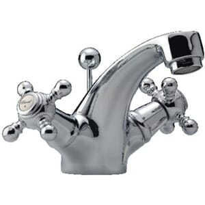 Tradition servantkran m/oppløft, krom