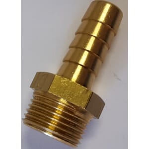 BF Messing slangenippel 3/4x19mm