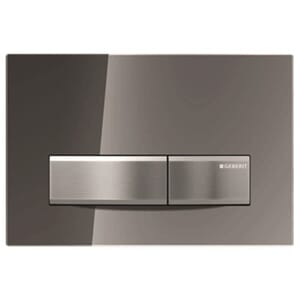 GEBERIT SIGMA 50 BETJENINGSPLATE RØYKGLASS SPEILET