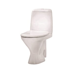 PB TREVI BASIC KLOSETT ÅPEN S-LÅS ENKELSPYLING