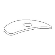 GB T2/T1/K SISTERNELOKK HVITT FOR 2300 SERIEN