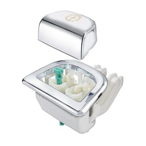 GB NAUTIC TRYKKNAPP ENKEL KROM