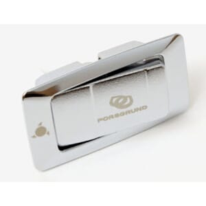 PB SEVEN D TRYKKNAPP KOMPLETT KROM